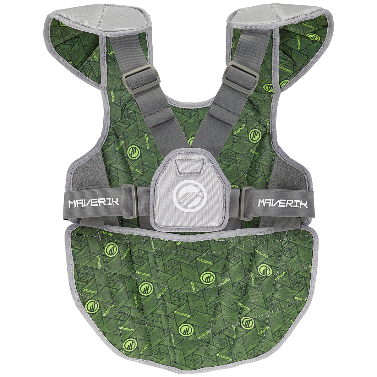 Maverik MX EKG Goalie Chest Pad - Grey (back)