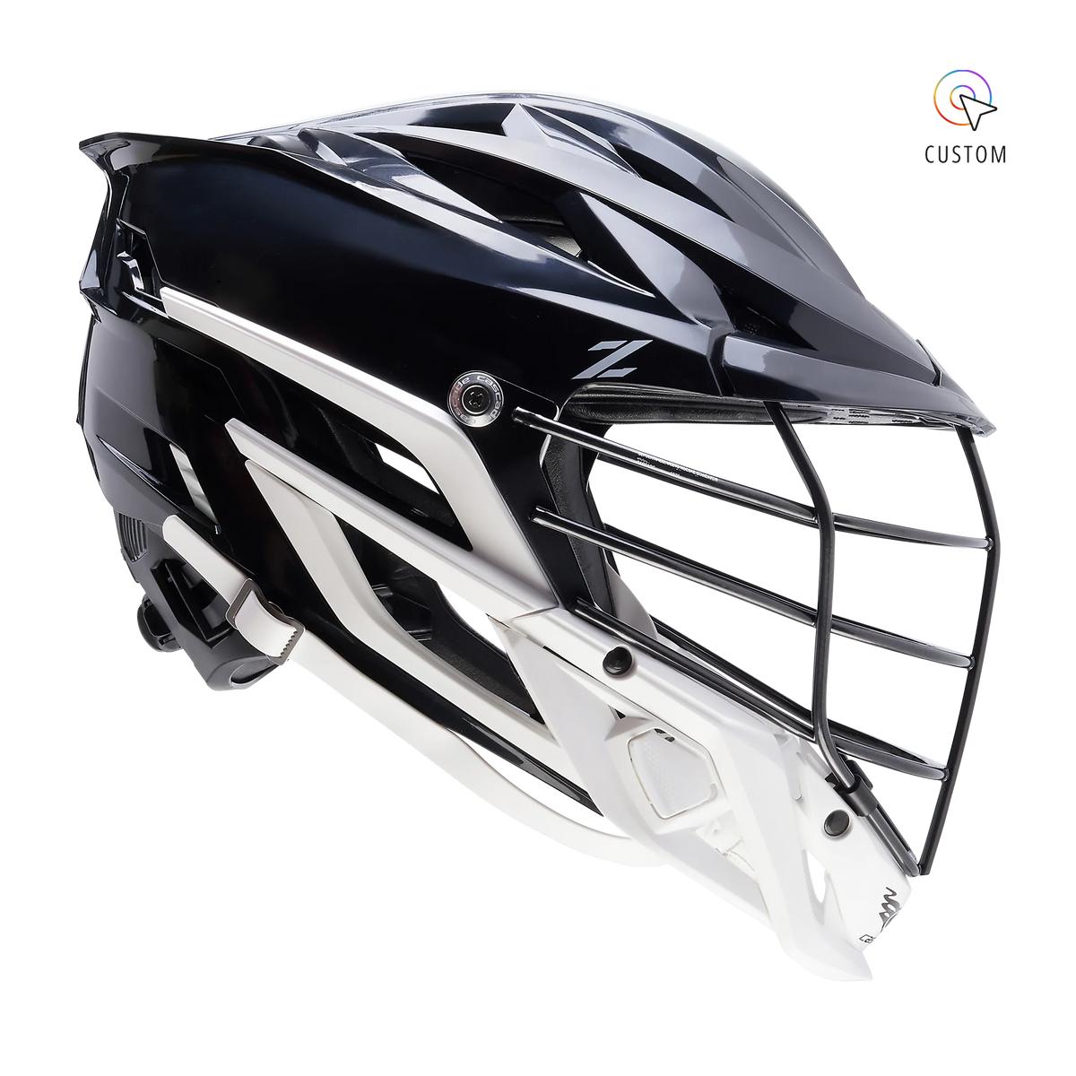 Cascade Z Helmet - side, mask down