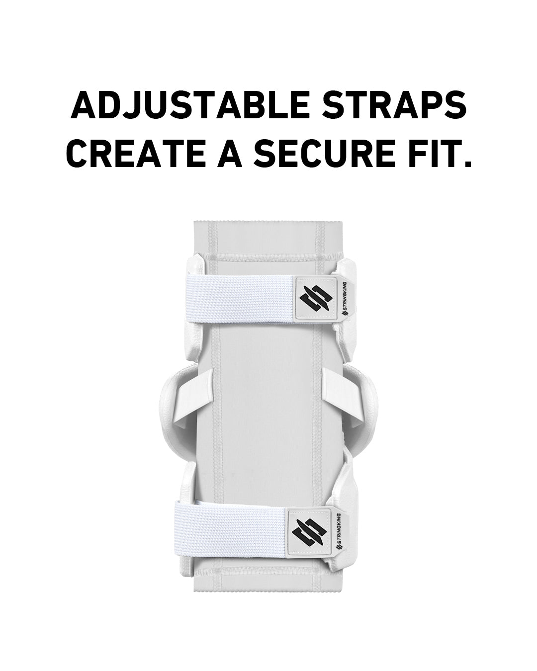StringKing Armor 1 Arm Pad - adjustable straps for a secure fit